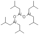 Pentaisobutyltrialuminoxane molecular structure (CAS 38338-53-3)