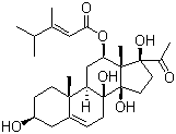 结构式 CAS# 38395-02-7, 告达庭