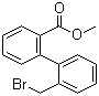 结构式 CAS# 38399-65-4, 2'-溴甲基-[1,1'-联苯]-2-甲酸甲酯