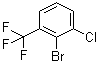 结构式 CAS# 384-16-7, 2-溴-3-氯-alpha,alpha,alpha-三氟甲苯