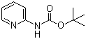 structure of CAS# 38427-94-0, 2-(Boc-amino)pyridine;2-(tert-Butoxycarbonylamino)pyridine; tert-Butyl 2-pyridinecarbamate