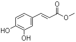 structure of CAS# 3843-74-1, Methyl caffeoate;3,4-Dihydroxycinnamic acid methyl ester; Caffeic acid methyl ester; 3-(3,4-Dihydroxyphenyl)-2-propenoic acid methyl ester; Methyl 3,4-dihydroxycinnamate