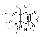 大屯细辛酮分子结构 (CAS 38451-63-7)