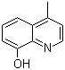 structure of CAS# 3846-73-9, 4-Methyl-8-hydroxyquinoline;4-Methylquinolin-8-ol