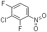 structure of CAS# 3847-58-3, 3-Chloro-2,4-difluoronitrobenzene