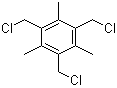 结构式 CAS# 3849-01-2, 1,3,5-三甲基-2,4,6-三(氯甲基)苯
