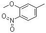 2-Methoxy-4-methylnitrobenzene molecular structure (CAS 38512-82-2)