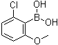 2-Chloro-6-methoxybenzeneboronic acid molecular structure (CAS 385370-80-9)