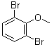 2,6-Dibromoanisole molecular structure (CAS 38603-09-7)