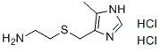 structure of CAS# 38603-72-4, Cimetidine EP Impurity J DiHCl;2-[(5-methyl-1H-imidazol-4-yl)methylsulfanyl]ethanamine dihydrochloride