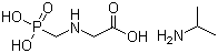 structure of CAS# 38641-94-0, Glyphosate isopropylamine salt;N-(Phosphonomethyl)glycine 2-propylamine (1:1)