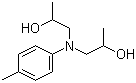 1,1'-((4-Methylphenyl)imino)bis-2-propanol molecular structure (CAS 38668-48-3)
