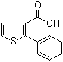 2-Phenyl-3-thiophenecarboxylic acid molecular structure (CAS 38695-73-7)