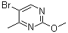 结构式 CAS# 38696-23-0, 5-溴-2-甲氧基-4-甲基嘧啶