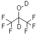 1,1,1,3,3,3-Hexafluoro-2-propan-2-d-ol-d molecular structure (CAS 38701-74-5)