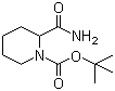 N-Boc-2-piperidinecarboxamide molecular structure (CAS 388077-74-5)