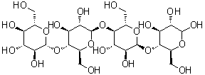 Cellotetraose molecular structure (CAS 38819-01-1)