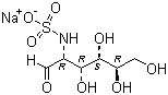 N-Sulfo-glucosamine sodium salt molecular structure (CAS 38899-05-7)