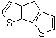 structure of CAS# 389-58-2, 4H-Cyclopenta[2,1-b:3,4-b']dithiophene