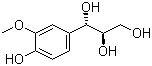 erythro-Guaiacylglycerol molecular structure (CAS 38916-91-5)