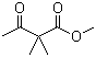 2,2-二甲基-3-氧代丁酸甲酯分子结构 (CAS 38923-57-8)