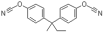 2,2-Bis(4-cyanatophenyl)butane molecular structure (CAS 38943-05-4)