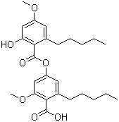 2'-O-Methylperlatolic acid molecular structure (CAS 38968-07-9)