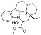 structure of CAS# 38990-16-8, Vinpocetine impurity N;Methyl (41R,12R,13aR)-13a-ethyl-12-hydroxy-2,3,41,5,6,12,13,13a-octahydro-1h-indolo[3,2,1-de]pyrido[3,2,1-ij][1,5]naphthyridine-12-carboxylate