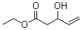 Ethyl 3-hydroxy-4-pentenoate molecular structure (CAS 38996-01-9)