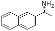 (R)-(+)-1-(2-Naphthyl)ethylamine molecular structure (CAS 3906-16-9)