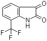 7-三氟甲基靛红分子结构 (CAS 391-12-8)
