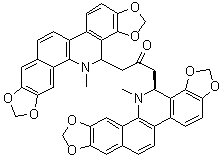 白屈菜红默碱分子结构 (CAS 39110-99-1)