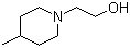 4-Methyl-1-piperidineethanol molecular structure (CAS 39123-23-4)