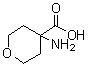 4-氨基四氢-2H-吡喃-4-羧酸分子结构 (CAS 39124-20-4)