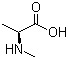 structure of CAS# 3913-67-5, N-Methyl-L-alanine;N-Methyl-L-aminopropanoic acid