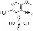 结构式 CAS# 39156-41-7, 2,4-二氨基苯甲醚硫酸盐