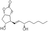 结构式 CAS# 39182-59-7, 科立前列内酯二醇