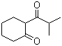 结构式 CAS# 39207-65-3, 2-异丁酰基环己酮