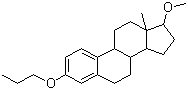 结构式 CAS# 39219-28-8, 普罗雌烯; 甲丙雌二醚; 普罗雌醚
