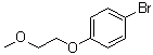 4-(2-甲氧基乙氧基)溴苯分子结构 (CAS 39255-23-7)