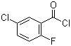 结构式 CAS# 394-29-6, 5-氯-2-氟苯甲酰氯
