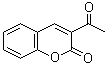 结构式 CAS# 3949-36-8, 3-乙酰基-2H-1-苯并吡喃-2-酮