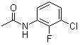 3'-氯-2'-氟乙酰苯胺分子结构 (CAS 395-36-8)