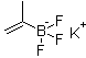 异丙烯基三氟硼酸钾分子结构 (CAS 395083-14-4)