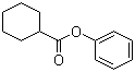 环己烷甲酸苯酯分子结构 (CAS 3954-12-9)
