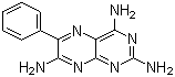 三氨喋啶分子结构 (CAS 396-01-0)