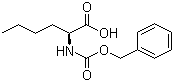 N-[(Phenylmethoxy)carbonyl]-L-norleucine molecular structure (CAS 39608-30-5)