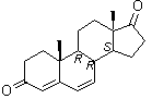9beta-雄甾-4,6-二烯-3,17-二酮分子结构 (CAS 3963-45-9)