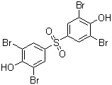 四溴双酚 S分子结构 (CAS 39635-79-5)