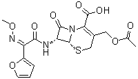 头孢呋汀分子结构 (CAS 39685-31-9)